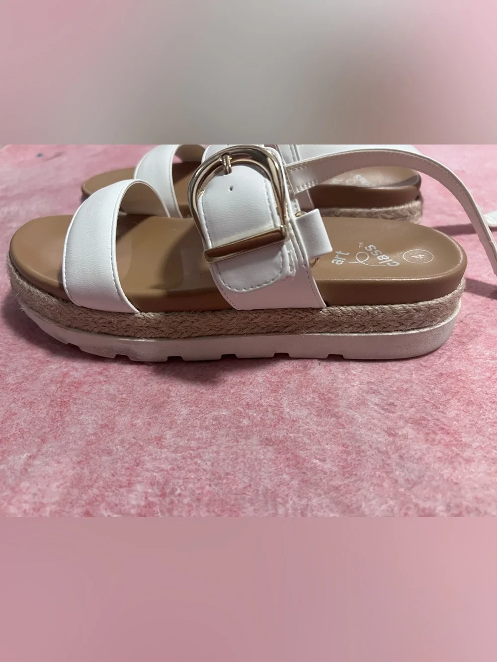 Kids platform sandal